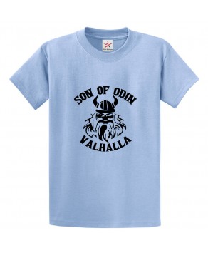 Son Of Odin Valhalla Unisex Kids and Adults T-Shirt for Mythological TV Show Lovers